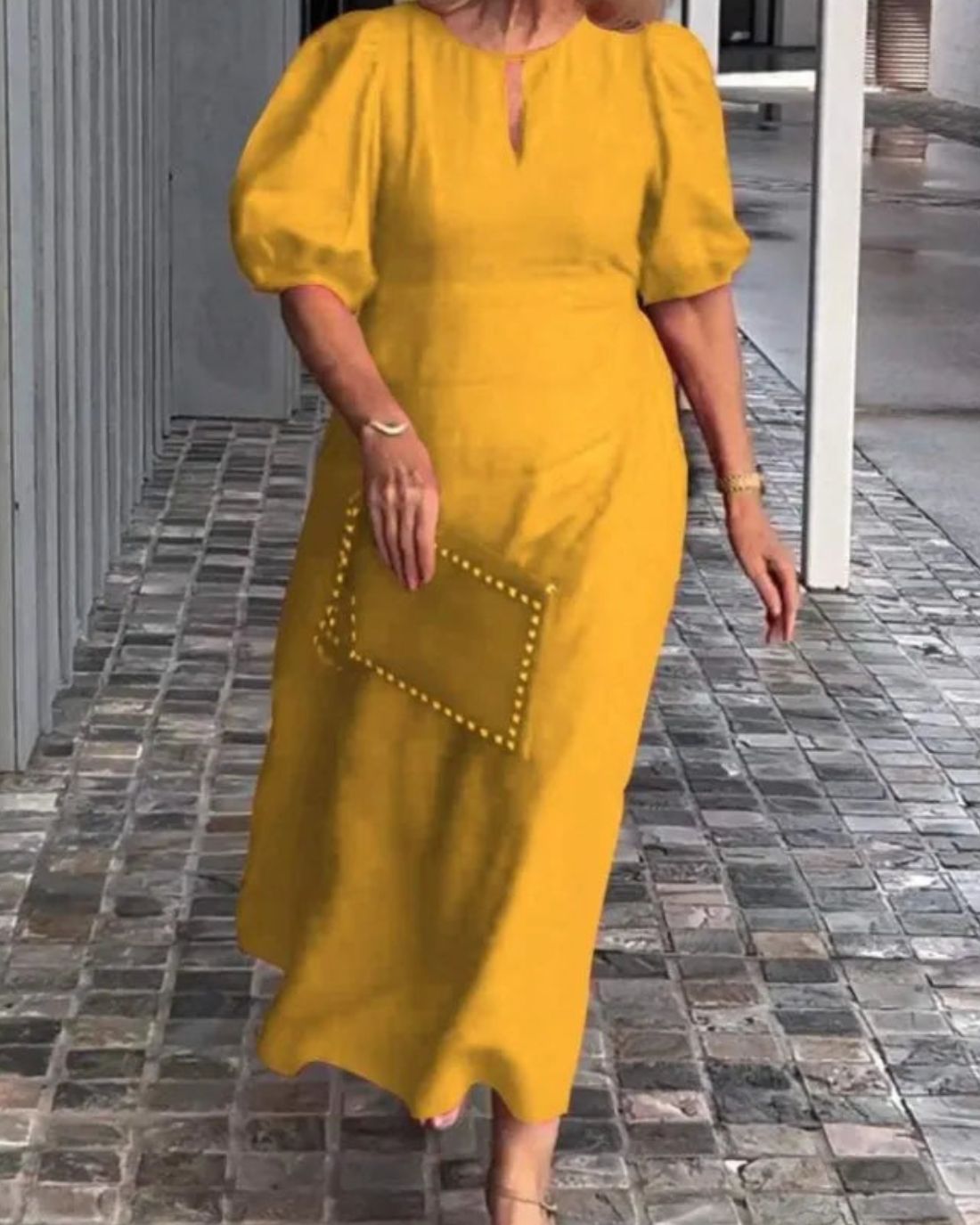 Robe Élégante Rouge