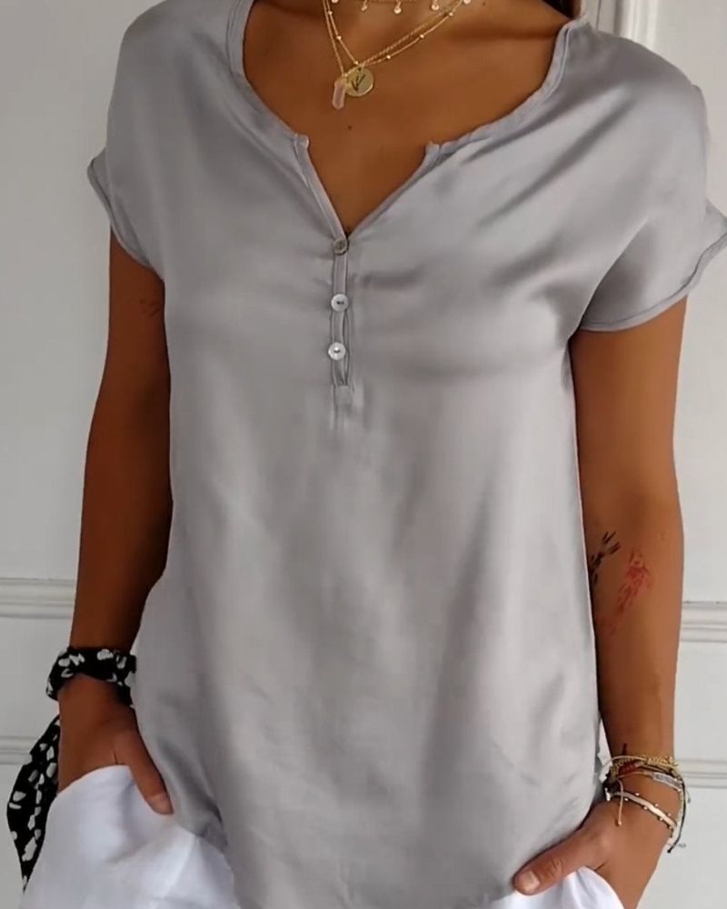 T-Shirt d'Été Doux