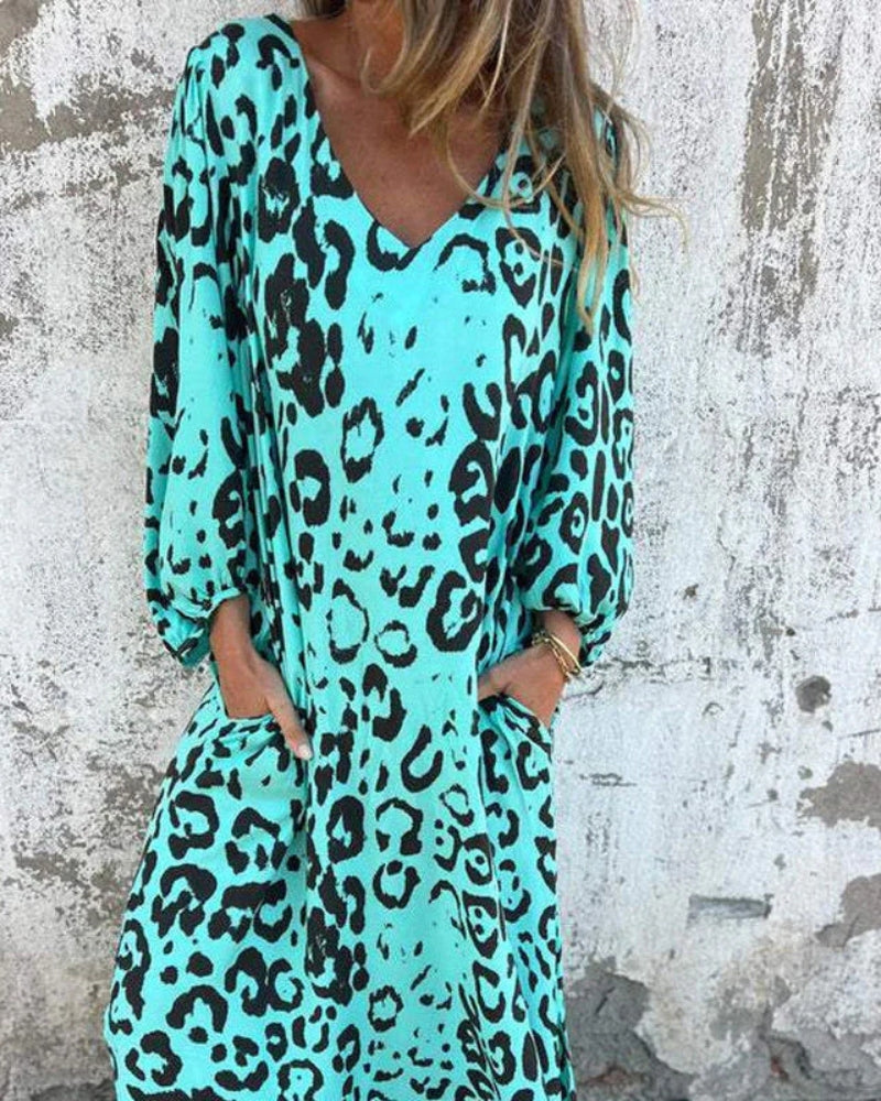 Robe Bohème Léopard