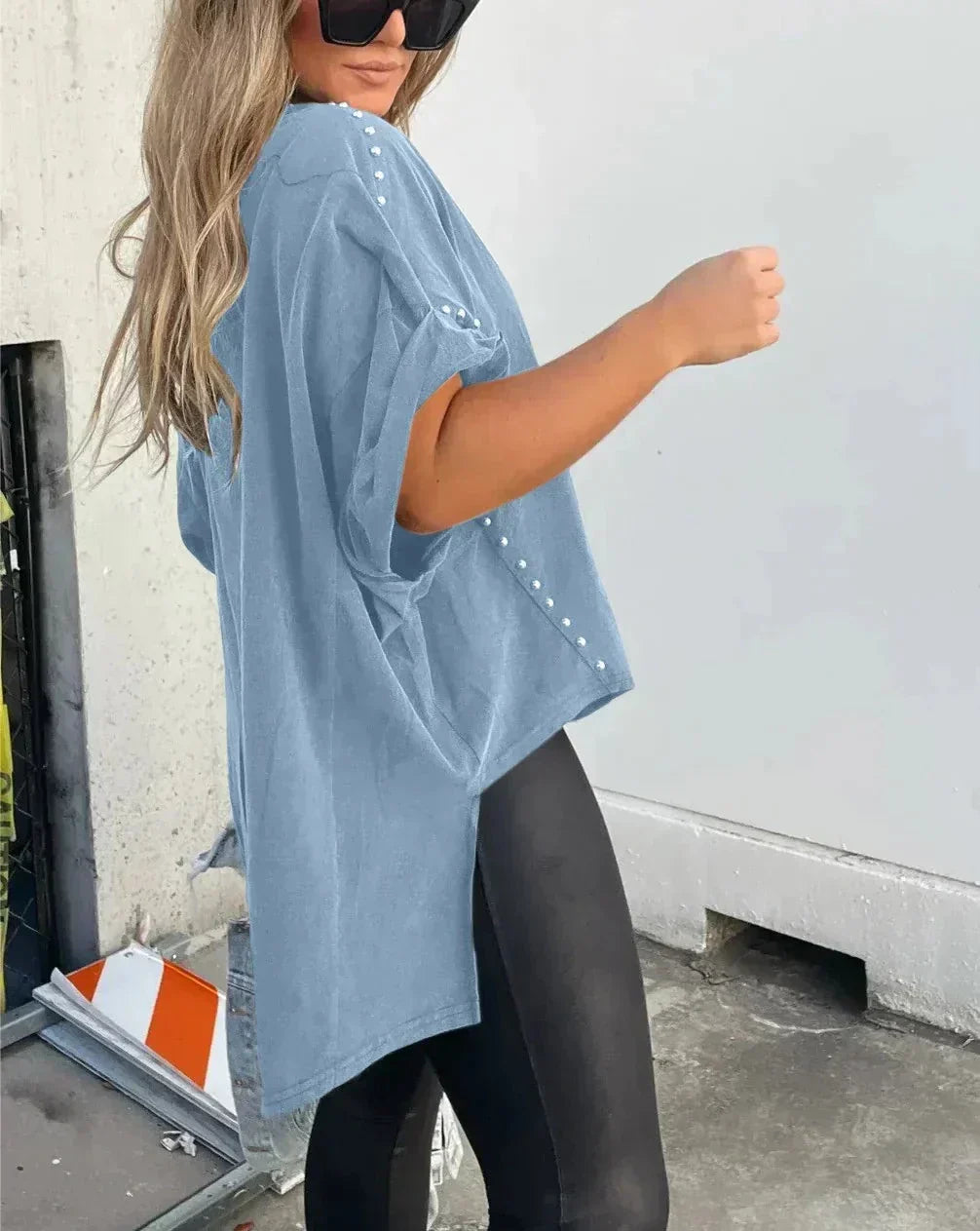 T-shirt Oversize Clavettes