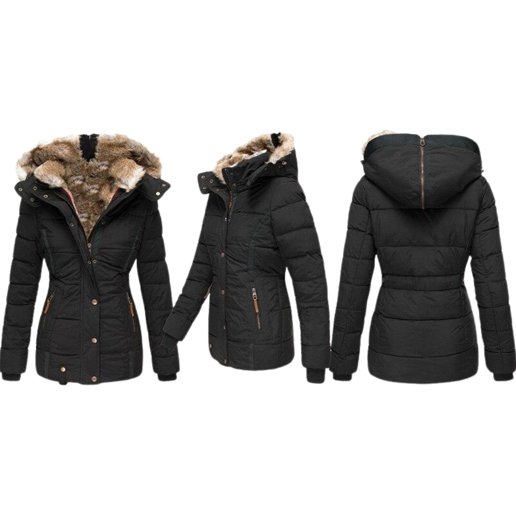 Manteau Fourrure Décontracté