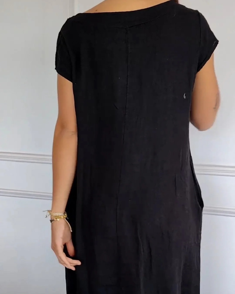 Robe Décontractée en Coton