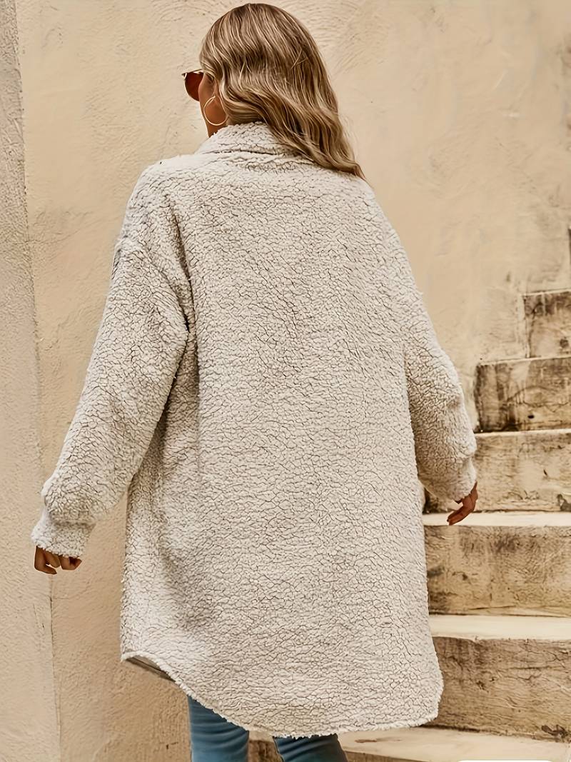 Manteau Peluche Chaud