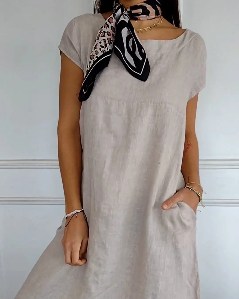 Robe Décontractée en Coton