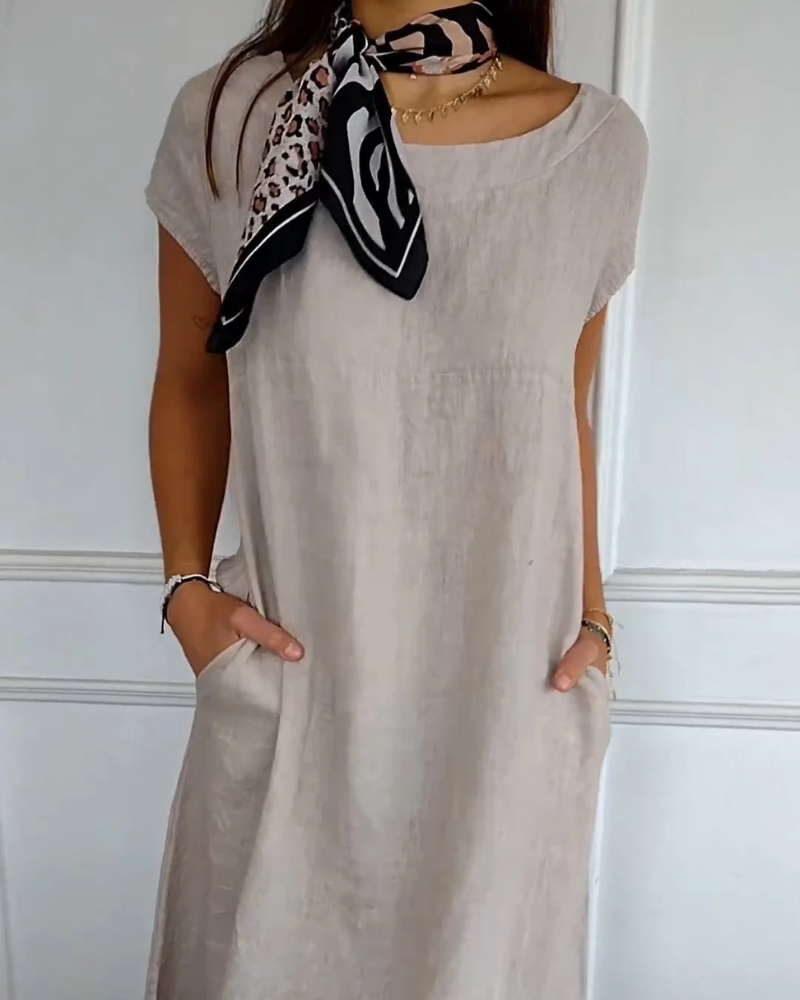 Robe Décontractée en Coton