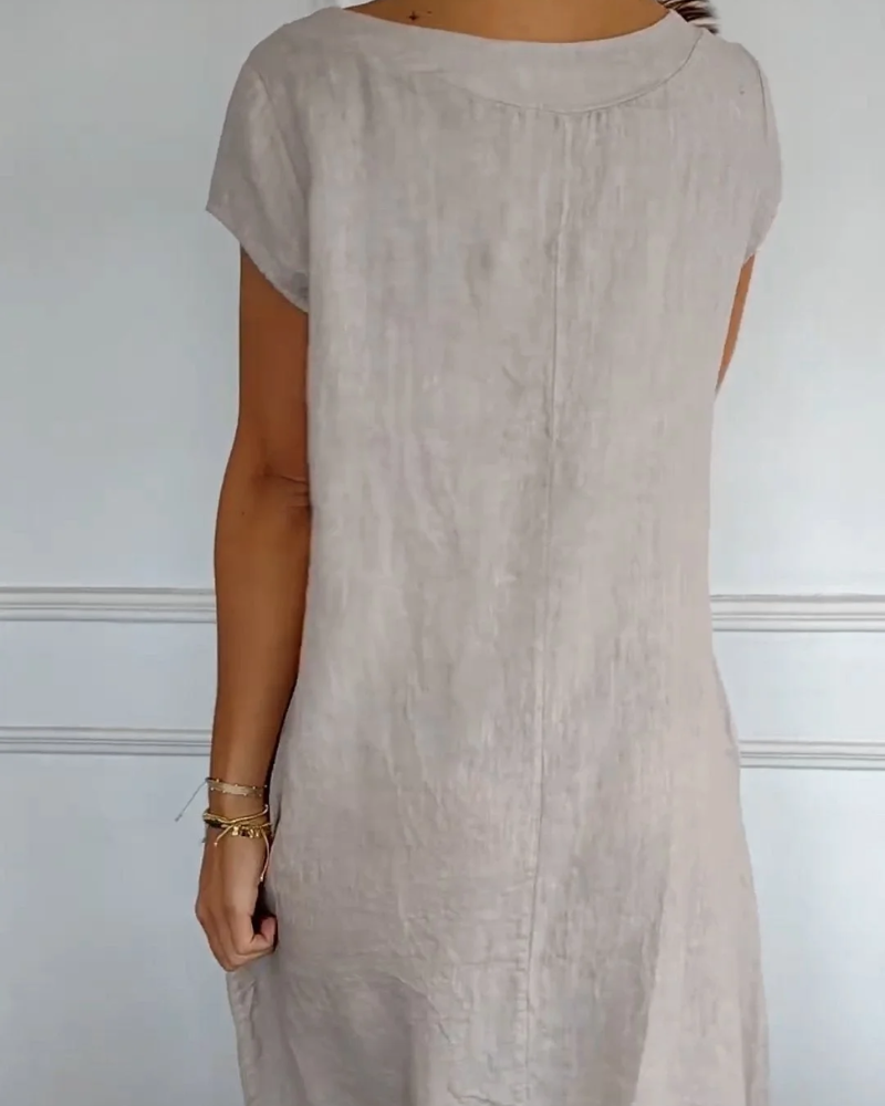 Robe Décontractée en Coton