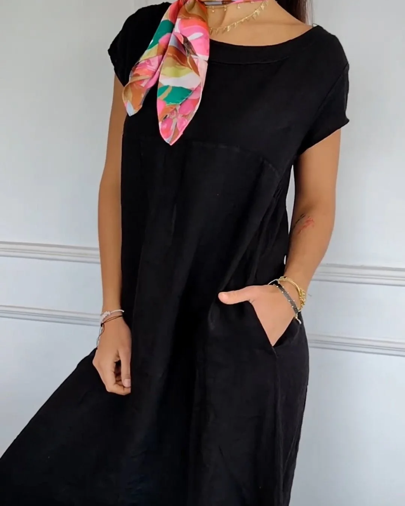 Robe Décontractée en Coton
