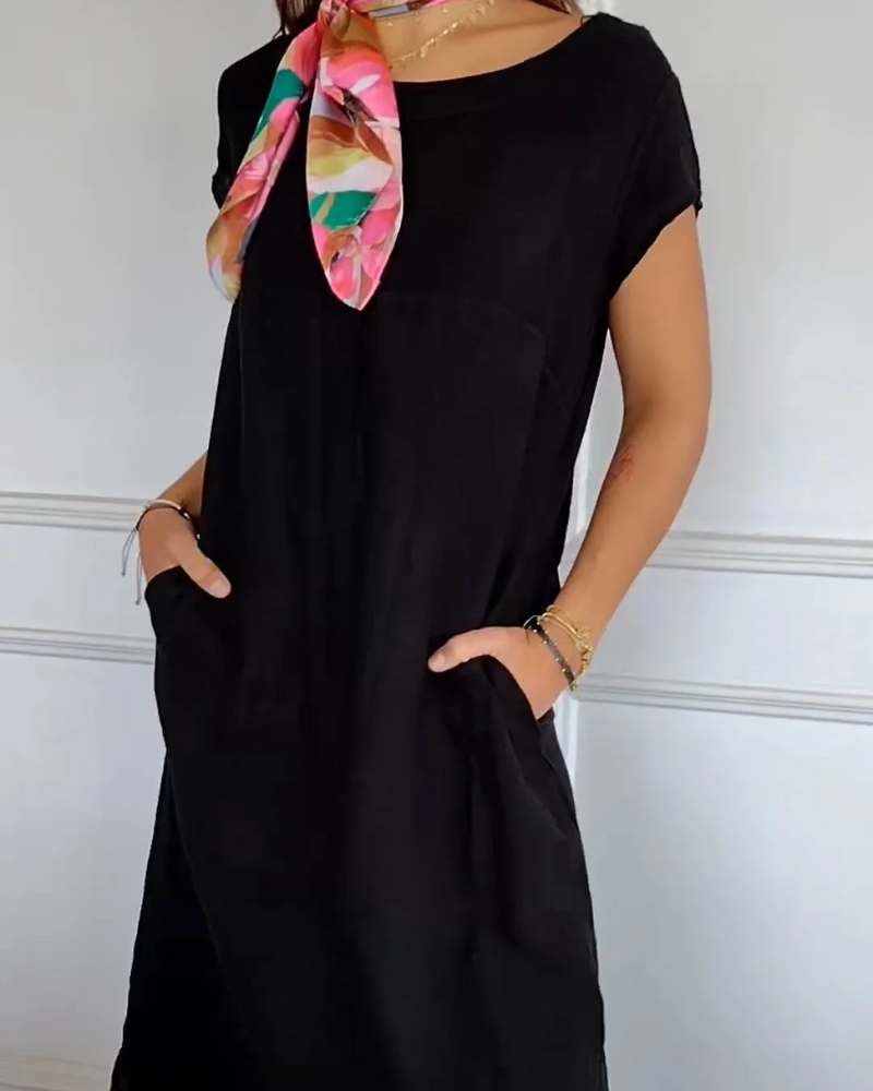 Robe Décontractée en Coton