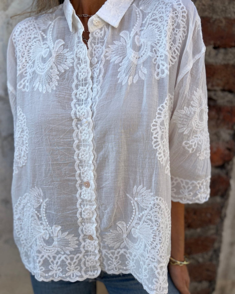 Blouse Chic en Dentelle