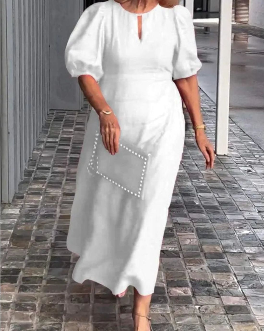 Robe Élégante Rouge