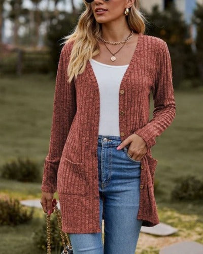 Cardigan Élégant Chaud
