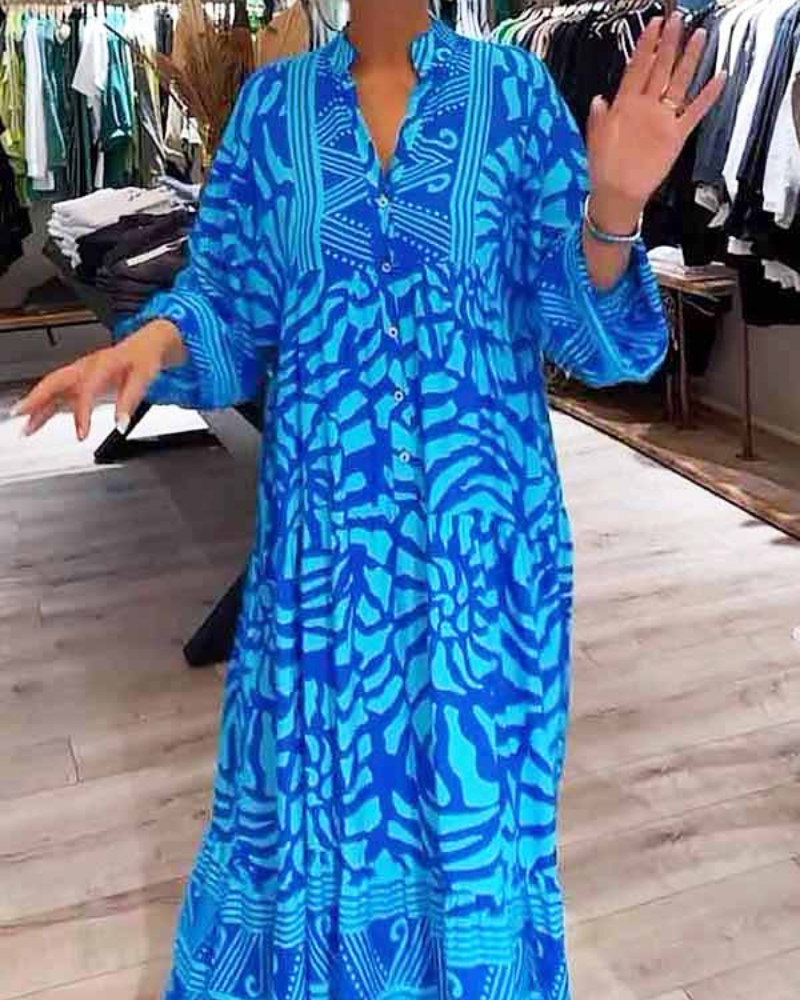 Robe Ample Imprimée