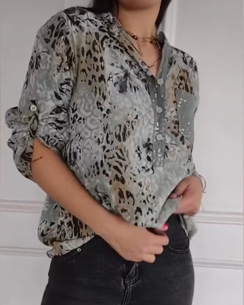 Chemise Imprimée Chic