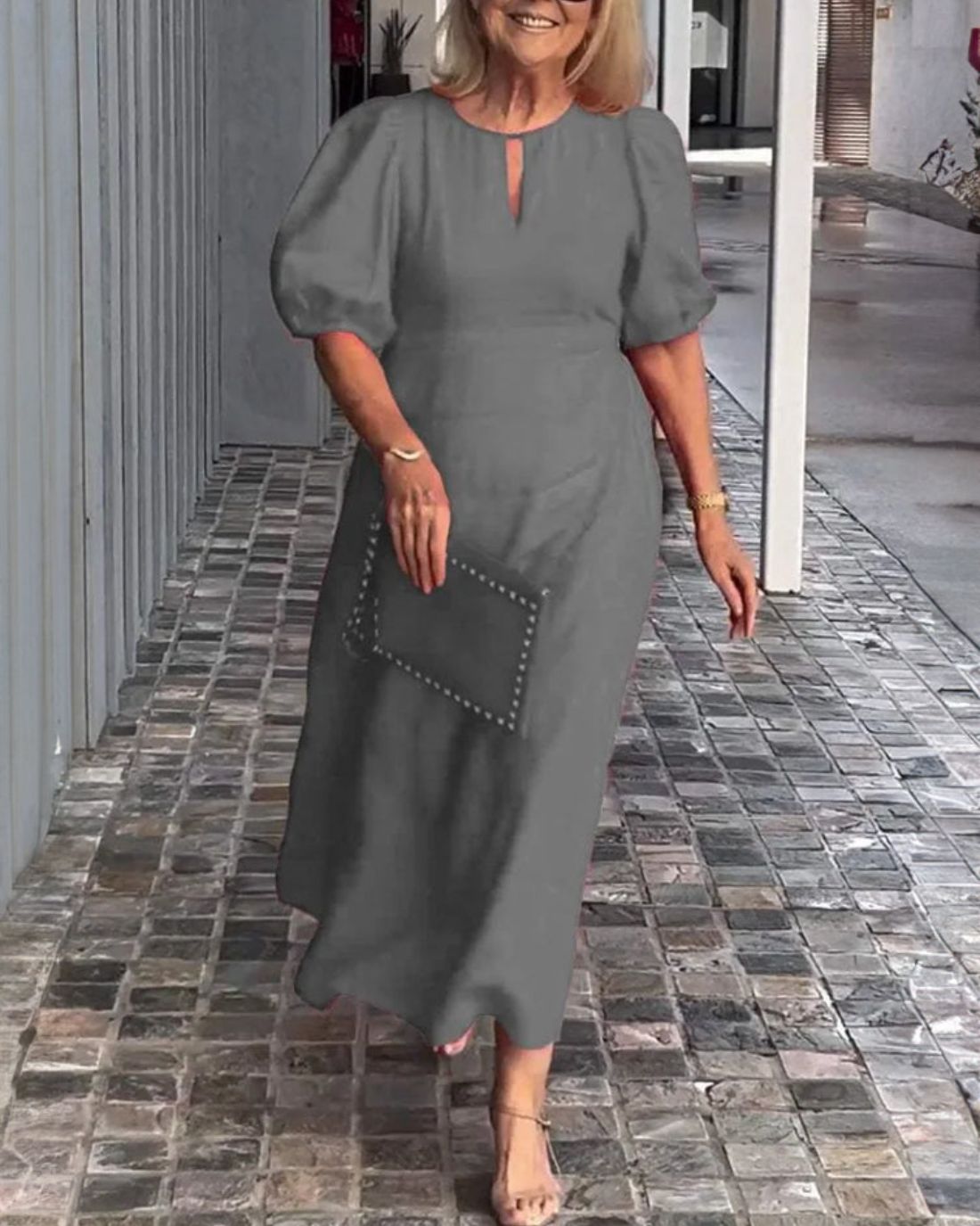 Robe Élégante Rouge