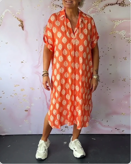 Robe Bohème Orange