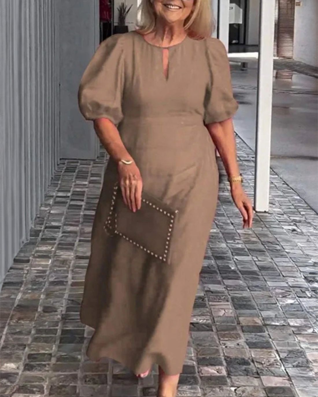 Robe Élégante Rouge