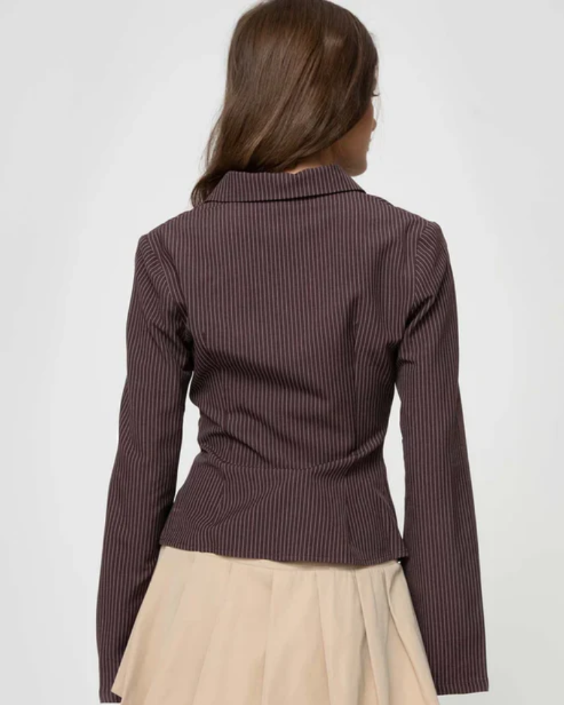 Blouse Élé-Glam Rétro