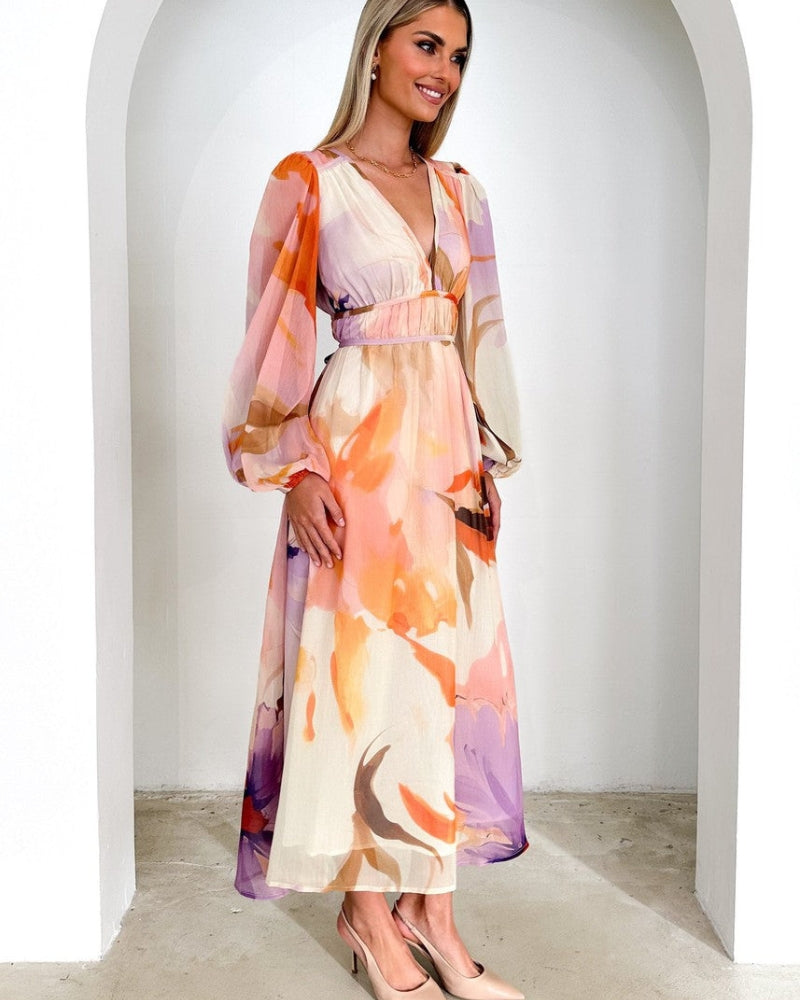Robe Maxi Chic Colorée