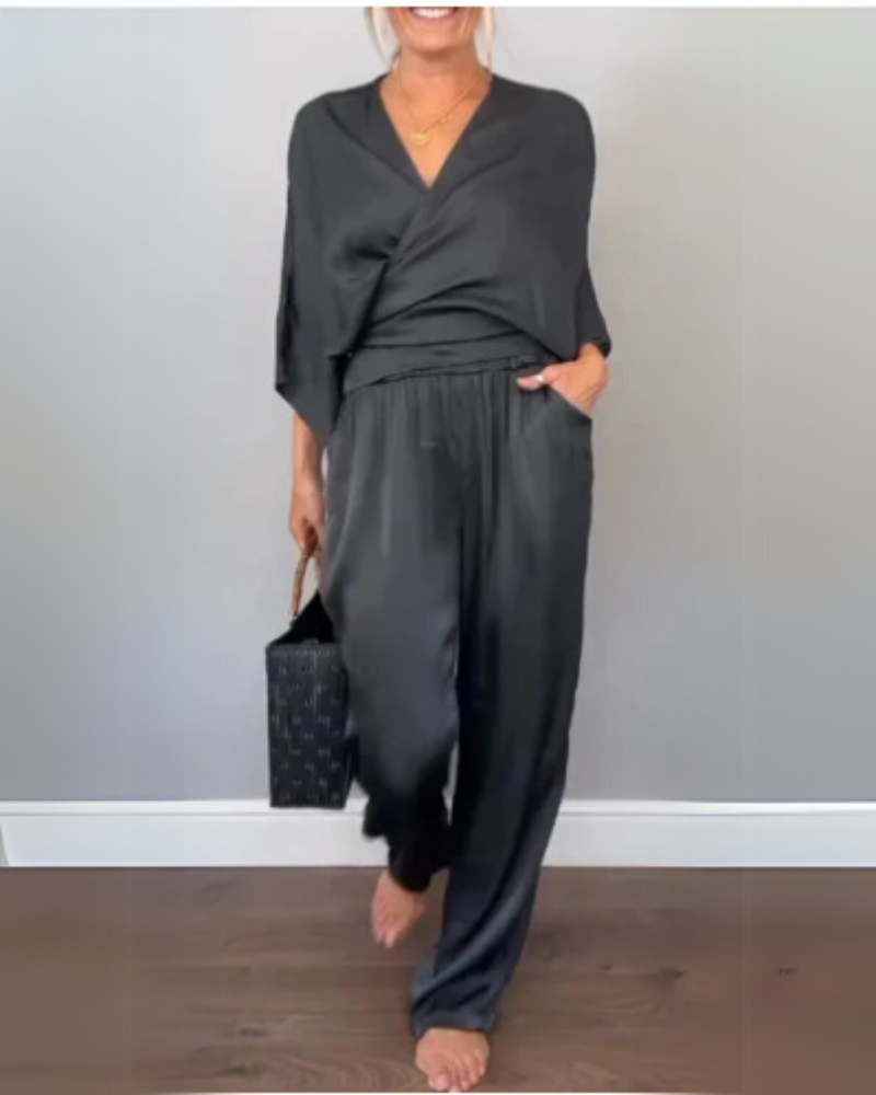 Ensemble Cache-Cœur Chic