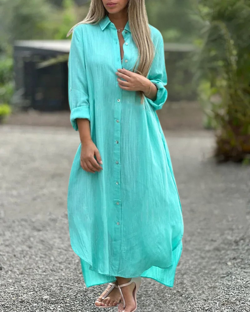Robe Décontractée en Coton
