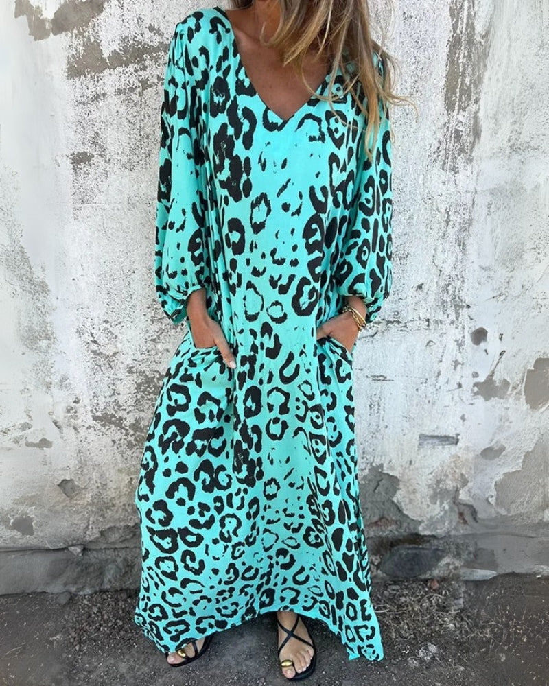 Robe Bohème Léopard