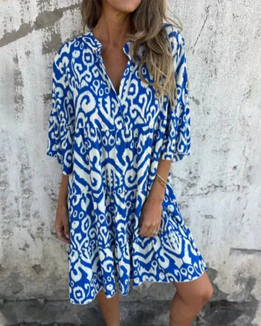 Robe Décontractée Imprimée