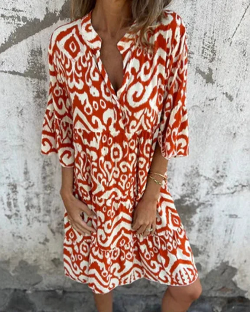 Robe Décontractée Imprimée