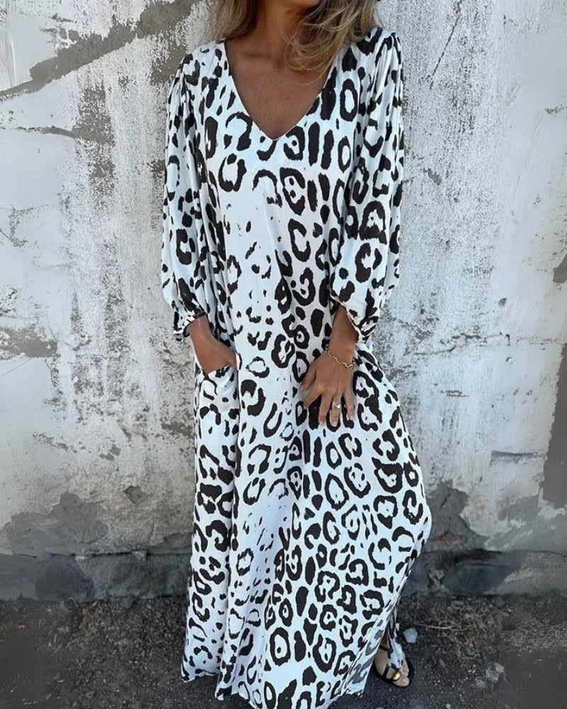Robe Bohème Léopard