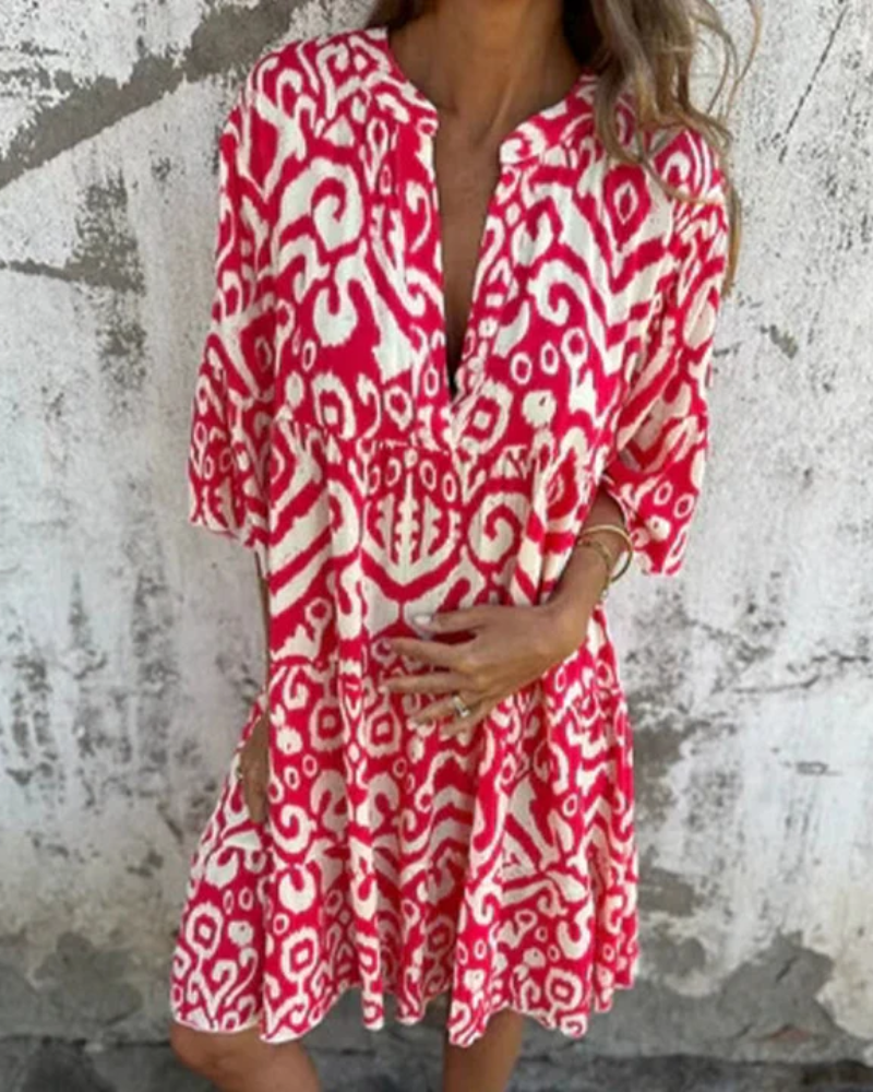 Robe Décontractée Imprimée