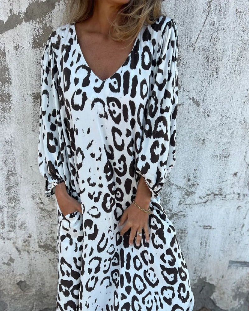 Robe Bohème Léopard