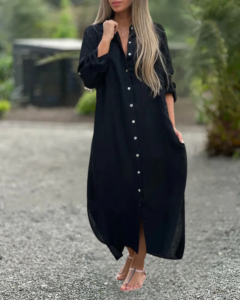 Robe Décontractée en Coton