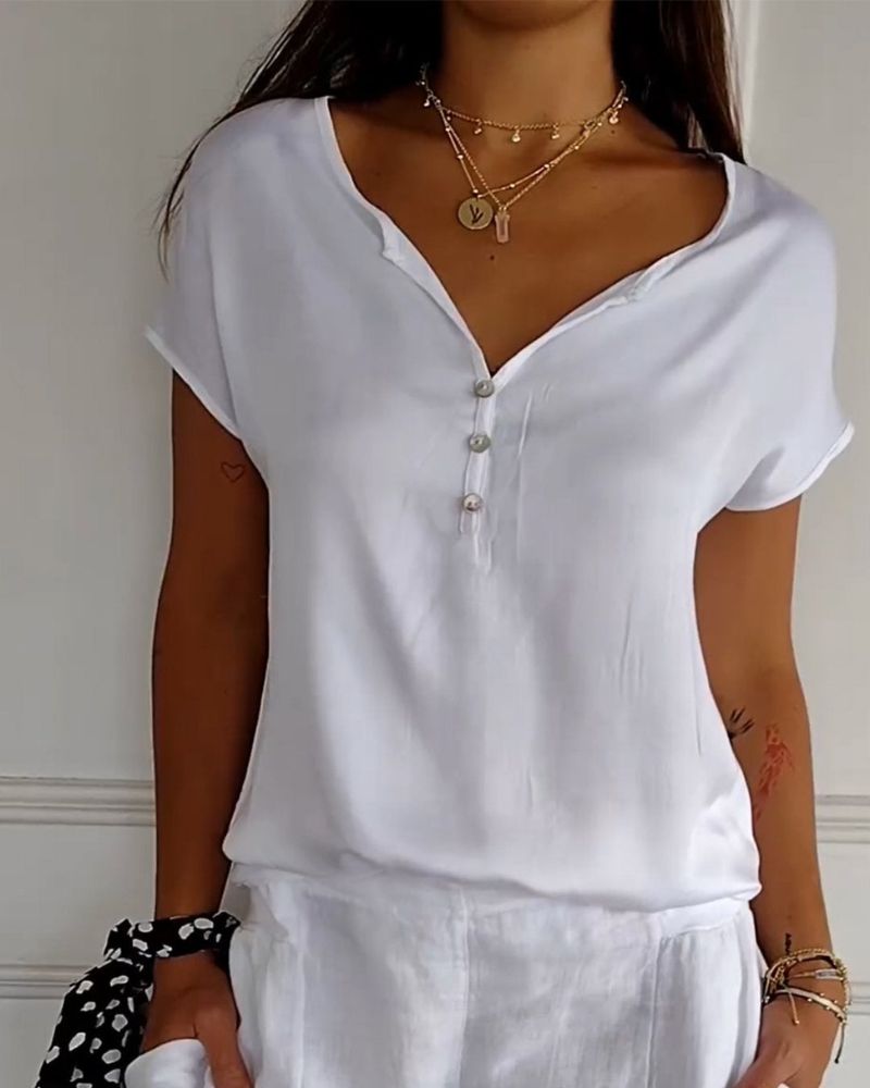 T-Shirt d'Été Doux