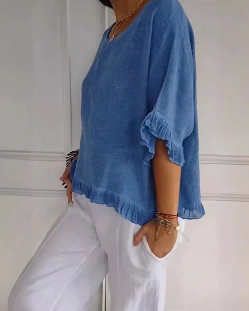 Chemise Lin Élégante