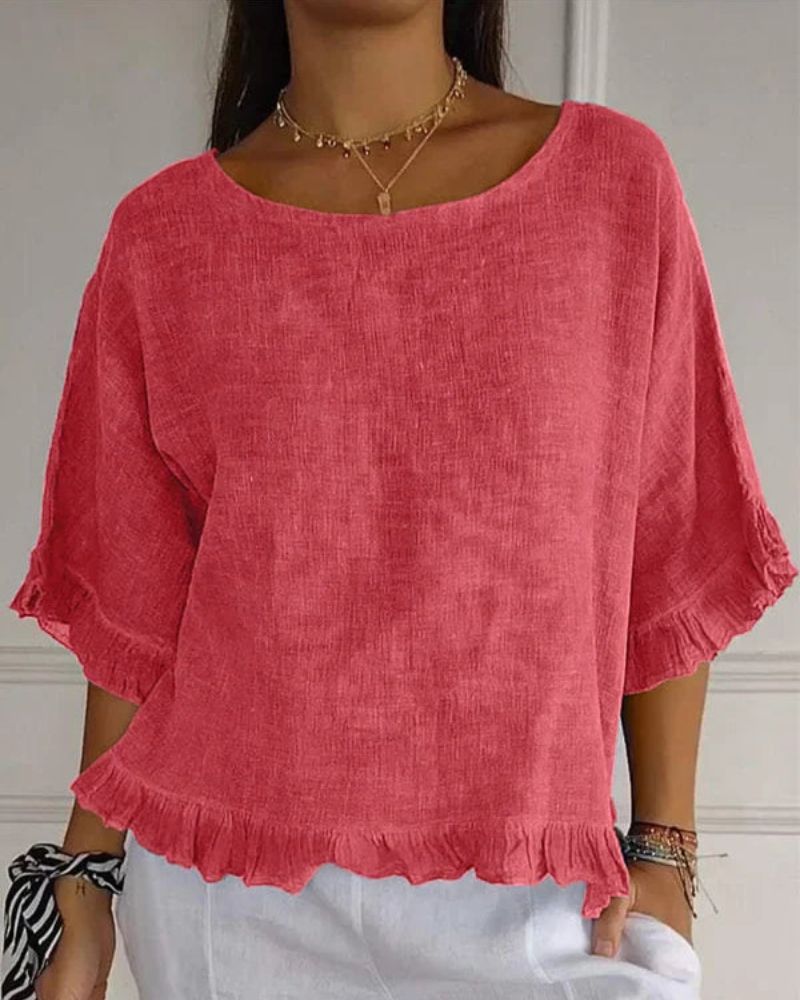 Chemise Lin Élégante
