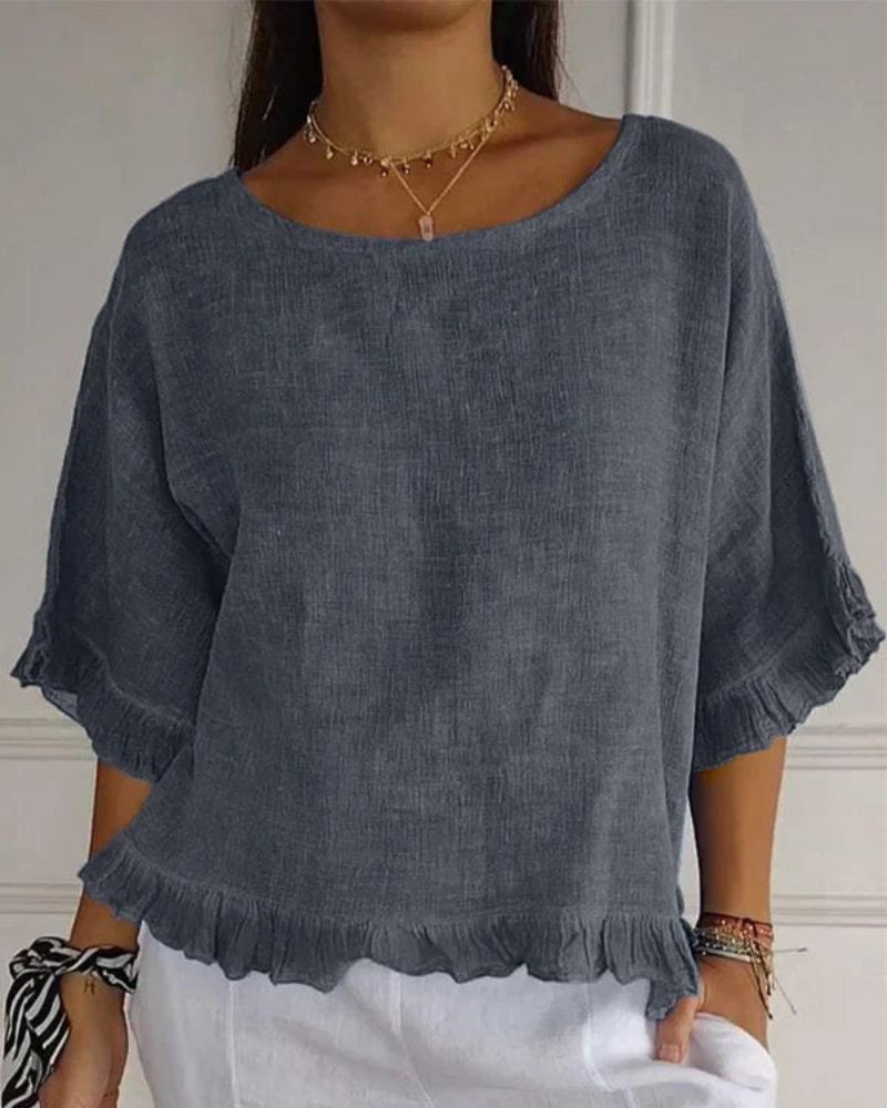 Chemise Lin Élégante