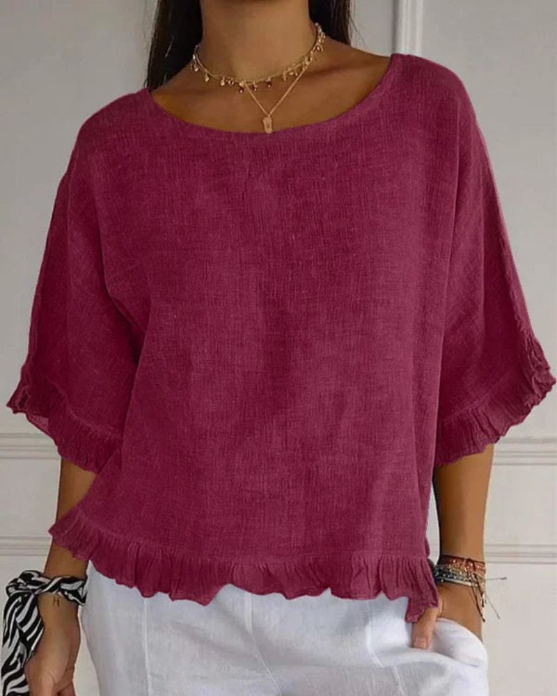 Chemise Lin Élégante