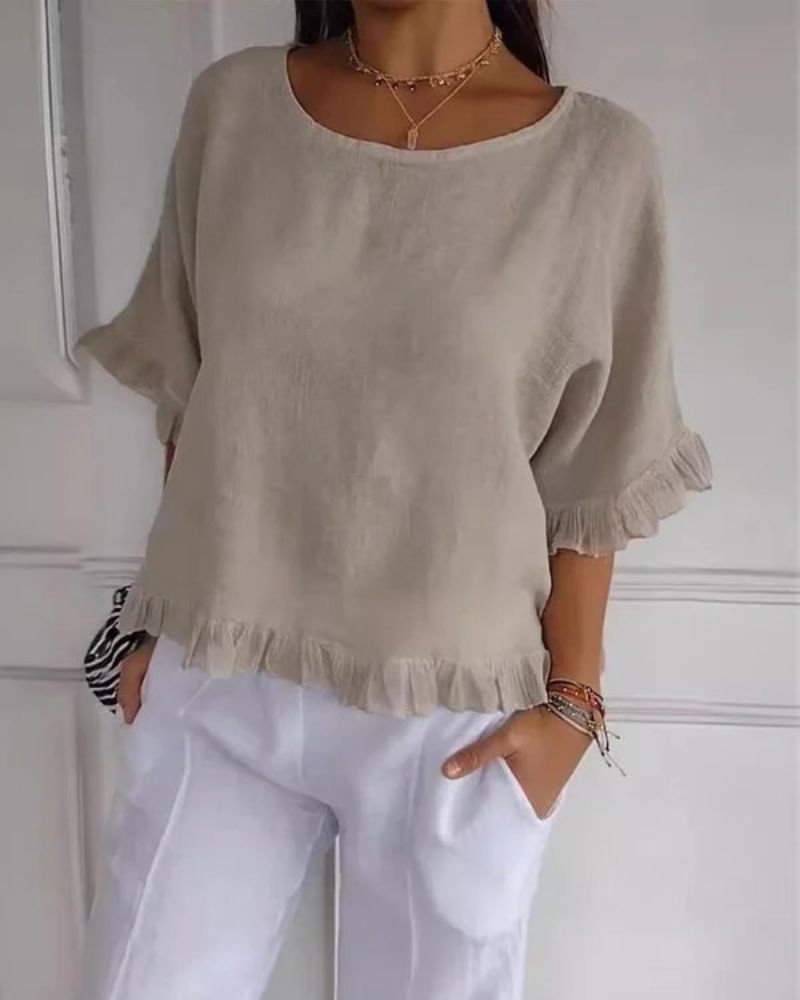 Chemise Lin Élégante