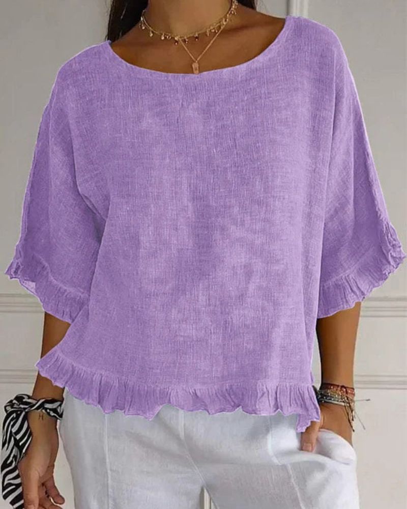 Chemise Lin Élégante