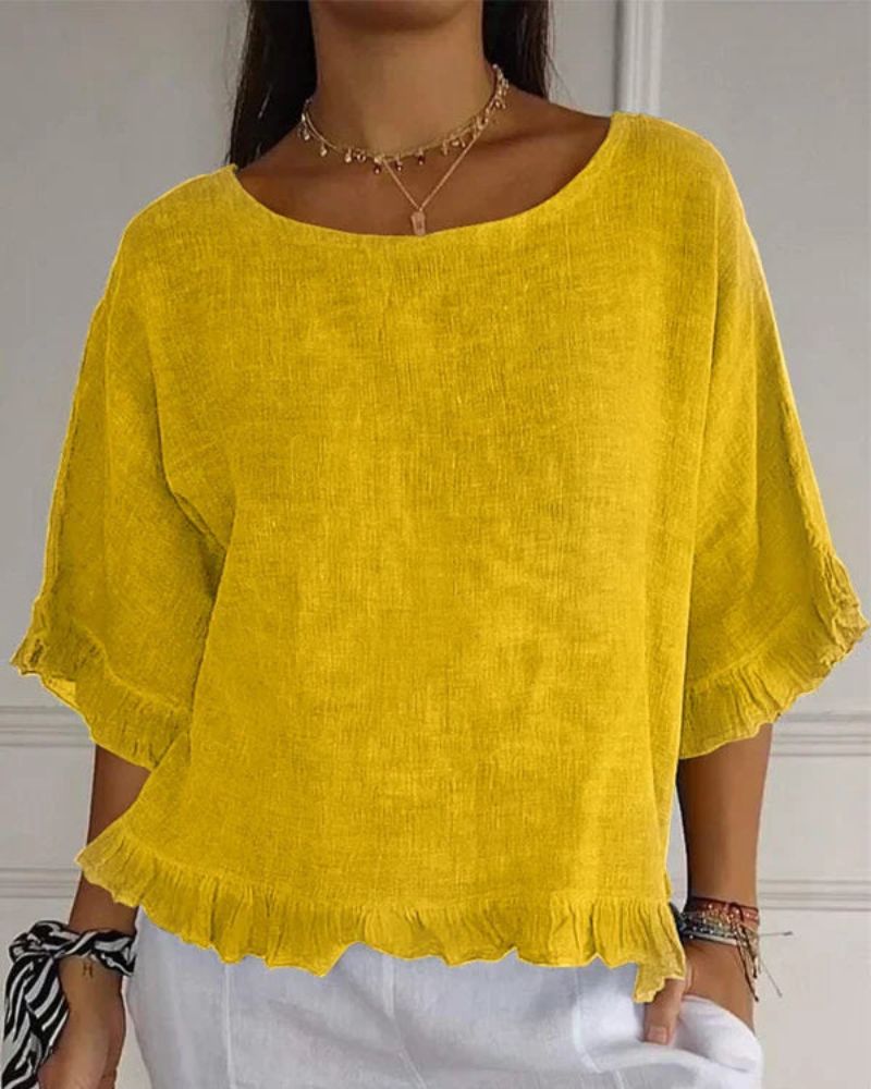Chemise Lin Élégante