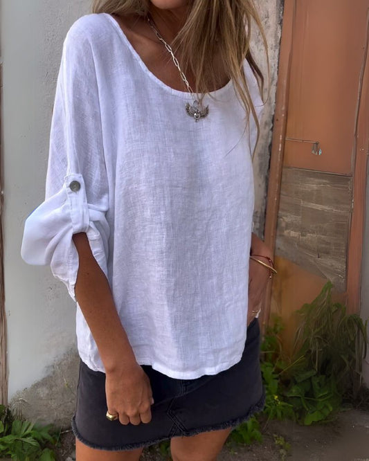 Chemise Coton-Lin Classique