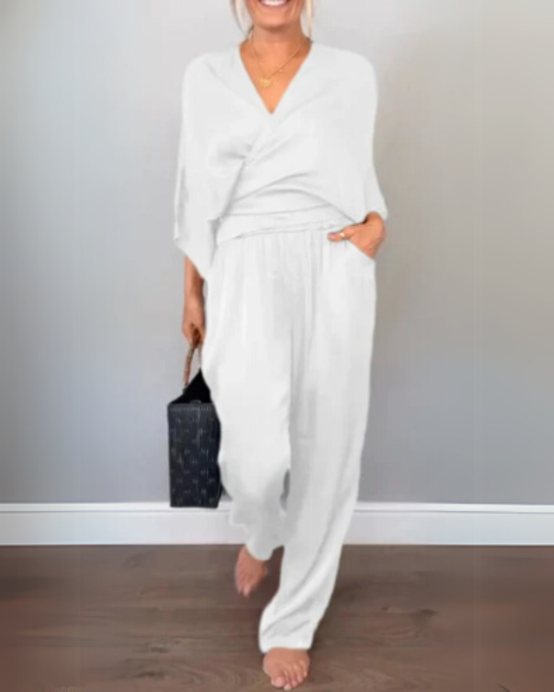 Ensemble Cache-Cœur Chic