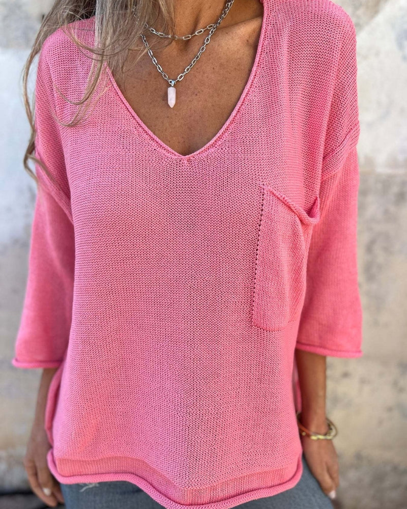Top Boho en Maille