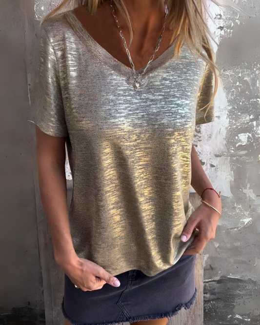 T-Shirt Élégant Brillant