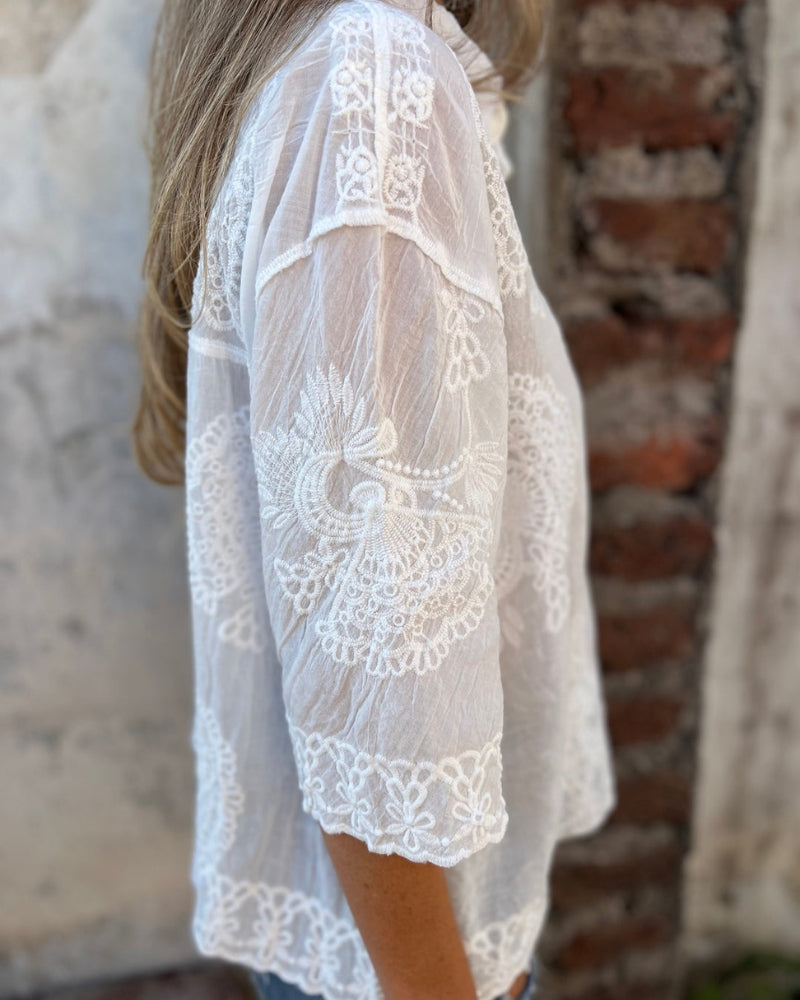 Blouse Chic en Dentelle
