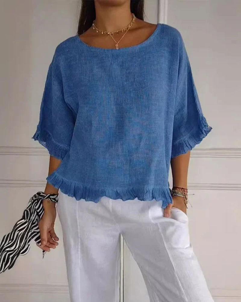 Chemise Lin Élégante
