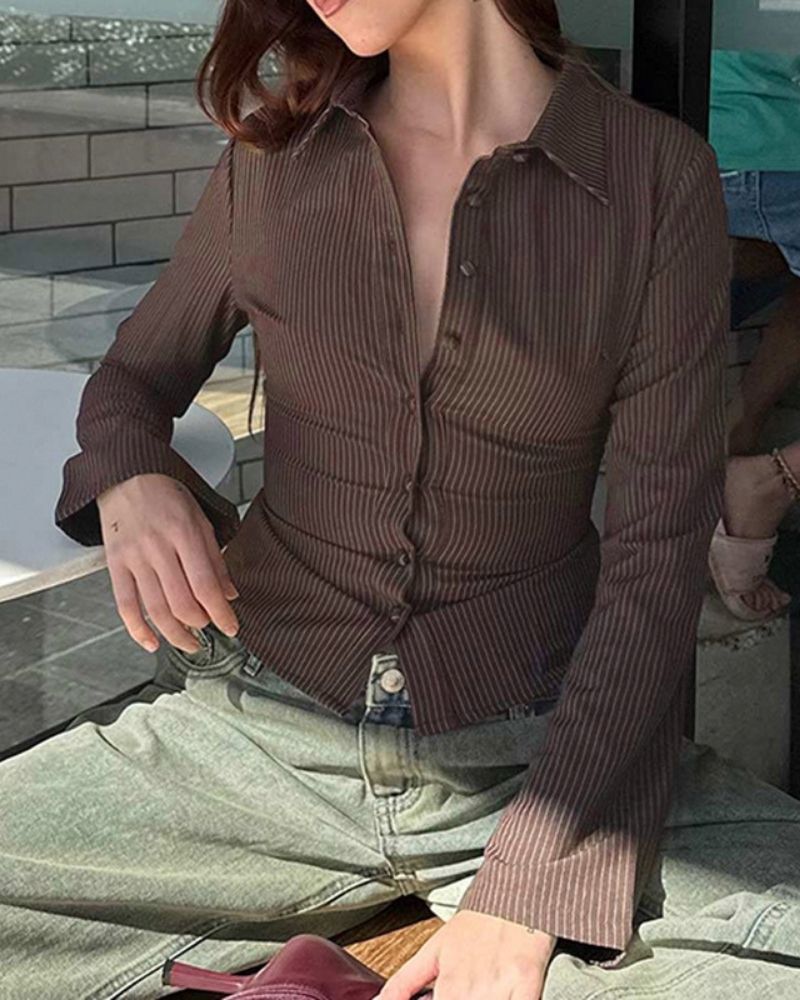 Blouse Élé-Glam Rétro