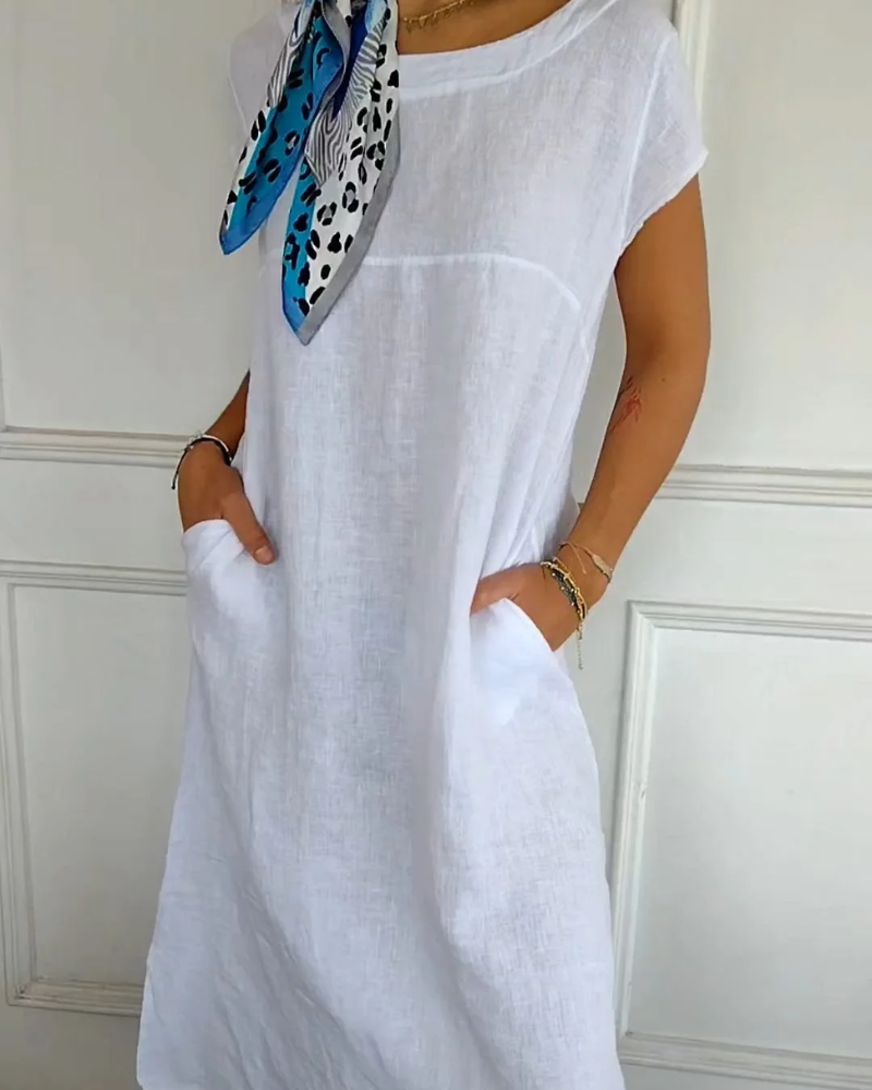 Robe Décontractée en Coton