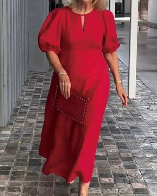 Robe Élégante Rouge