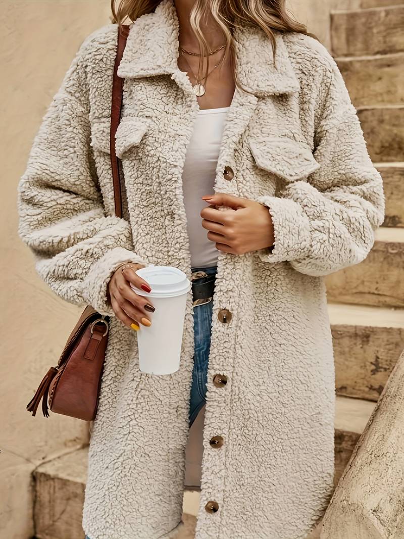 Manteau Peluche Chaud