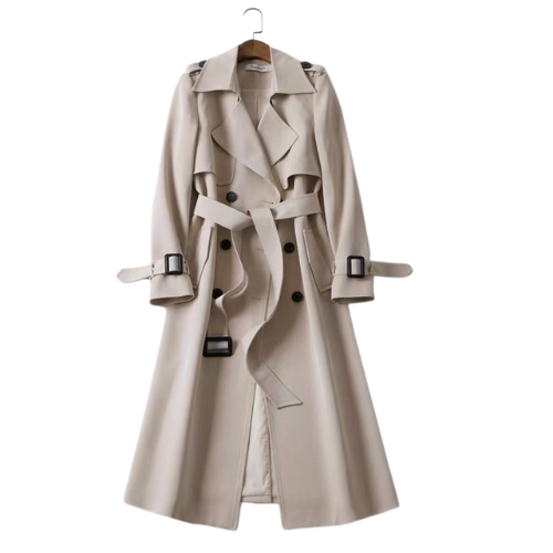 Manteau Chic à Double Boutons